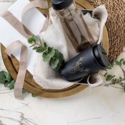 Gobelet isotherme en matière recyclée