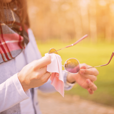 lingette microfibre personnalisée