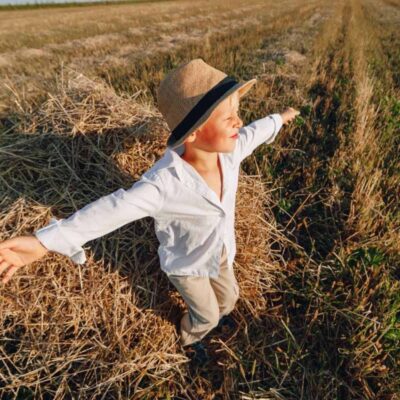 Chapeau de paille enfant Chez DD