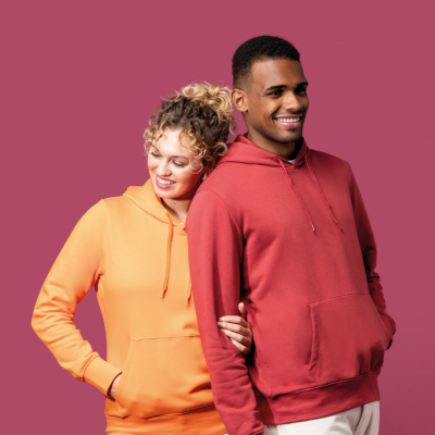 Sweat a capuche coton biologique Chez DD