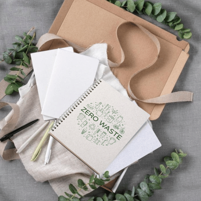 Carnet publicitaire en papier écologique chez DD