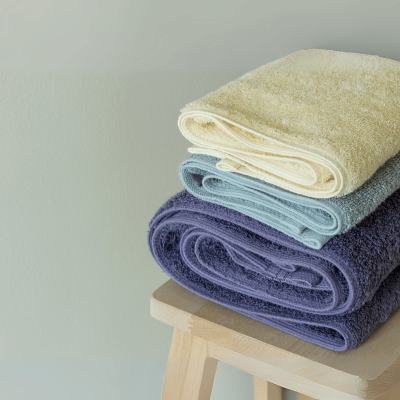 Serviette bain personnalisee Chez DD