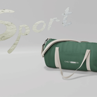 Sac de sport publicitaire en coton