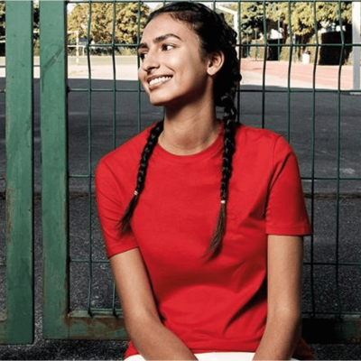 T-shirt coton 100% biologique 155g personnalisable