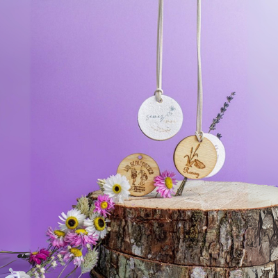 Medailleà planter publicitaire