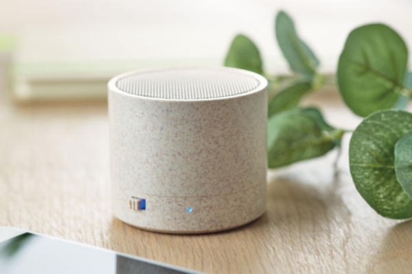 Haut-parleur paille de blé