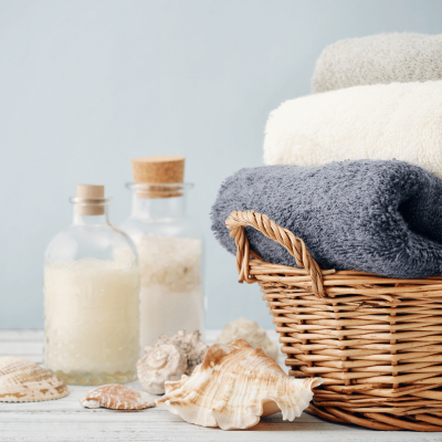 Serviette de bain en coton