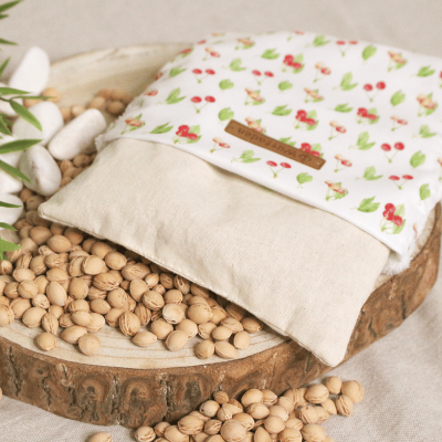 Coussin à graines personnalisable