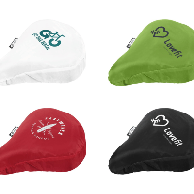 Housse de selle vélo publicitaire