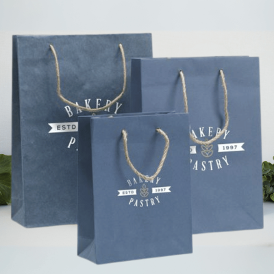 Sac personnalisable en fibres de jean recyclées