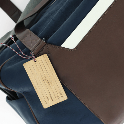 Etiquette à bagages personnalisée