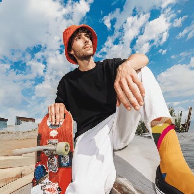 Tee-shirt ecoresponsable oversize